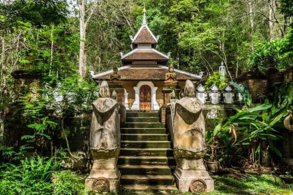 The Secret Forest Temples of Chiang Mai: How to Hike the Monk's Trail to Wat Pha Lat and Wat Umong